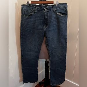 Wrangler Slim Straight Jeans, Medium Wash, 38x30